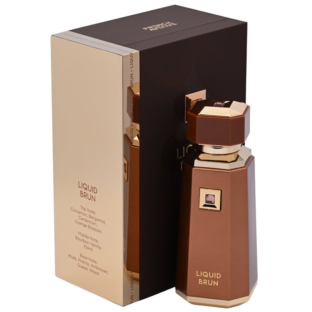 French Avenue Liquid Brun Eau de Parfum Spray for Men 3.4 oz / 100 ml NIB 6290360375694