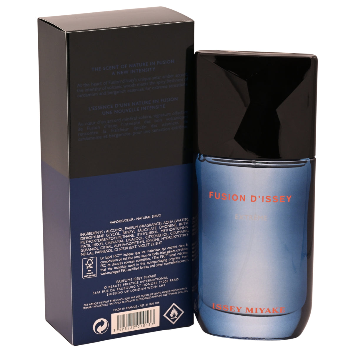 Fusion D'issey Extreme by Issey Miyake men EDT intense 3.3 / 3.4 oz New In Box 3423222010133