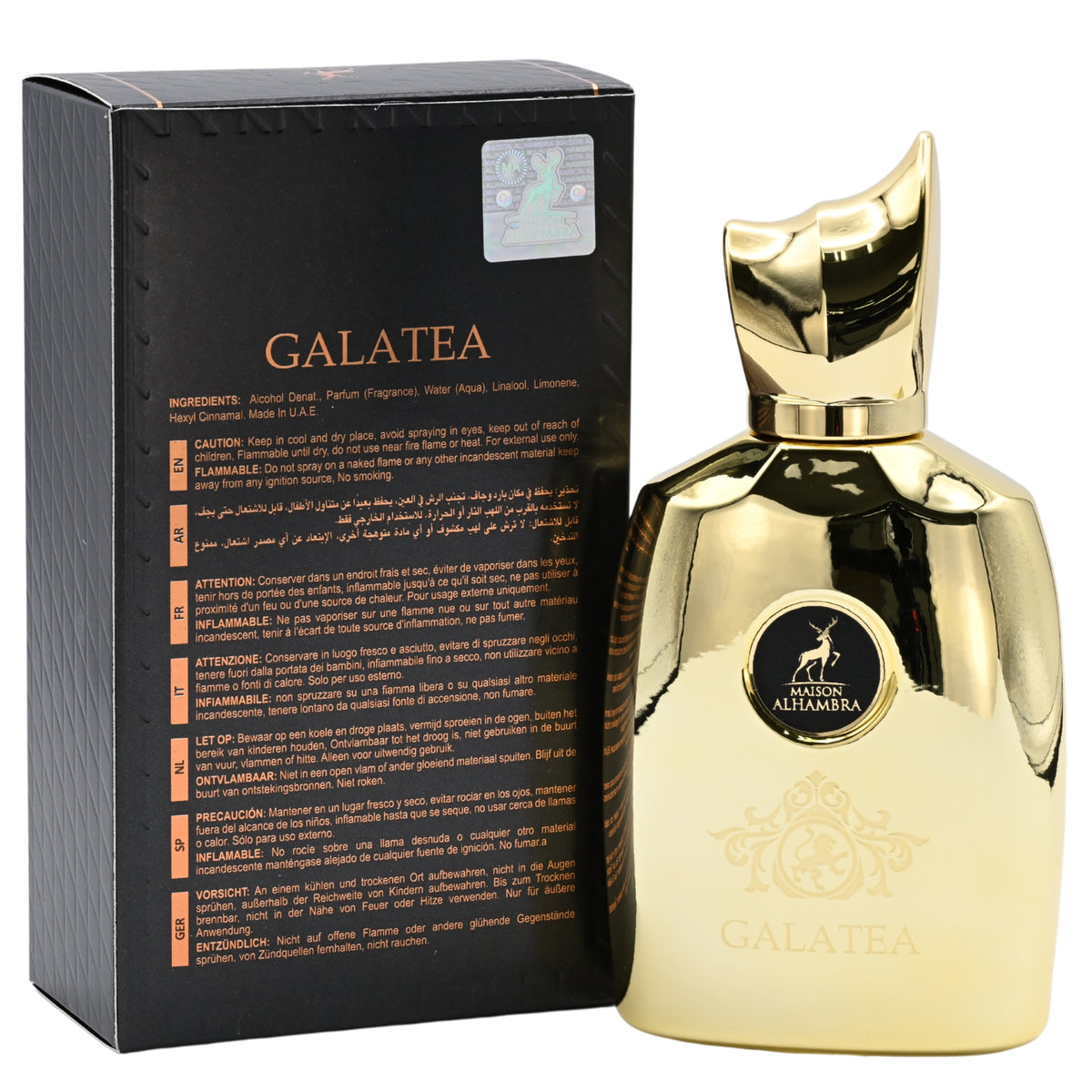 Galatea by Maison Alhambra perfume unisex EDP 3.3 / 3.4 oz New in Box 6291107459226