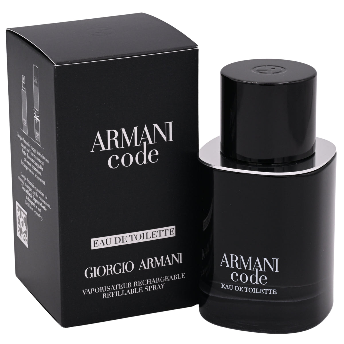 Giorgio Armani Armani Code Eau de Toilette (EDT) Spray for Men 1.7 fl oz (50 ml) - Refillable 3614273636582