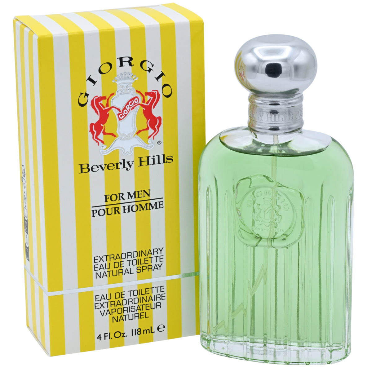 GIORGIO BEVERLY HILLS Pour Homme Cologne 4.0 oz New in Box 719346536325