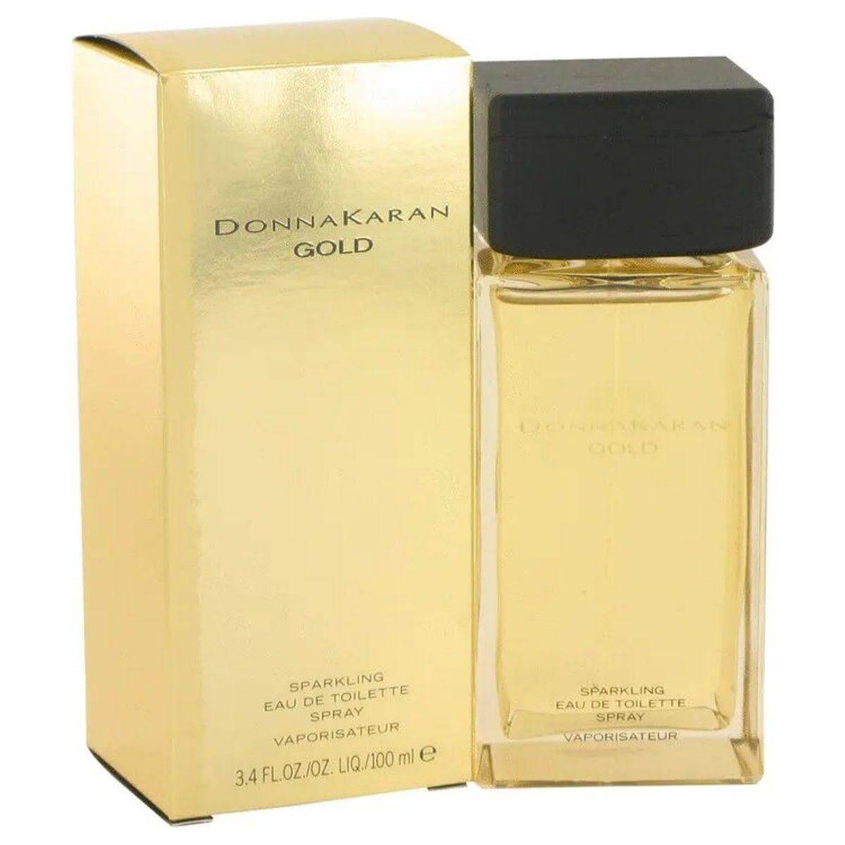 Gold Sparkling by Donna Karan Women EDT 3.4 oz New in Box