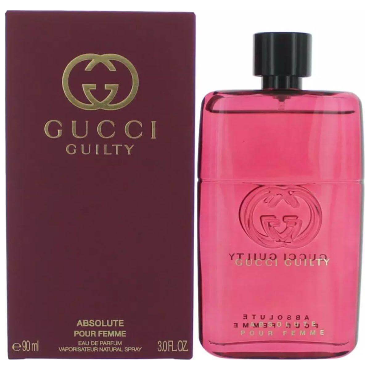 Gucci Guilty Absolute by Gucci perfume for women EDP 3.0 oz New in Box 8005610524177