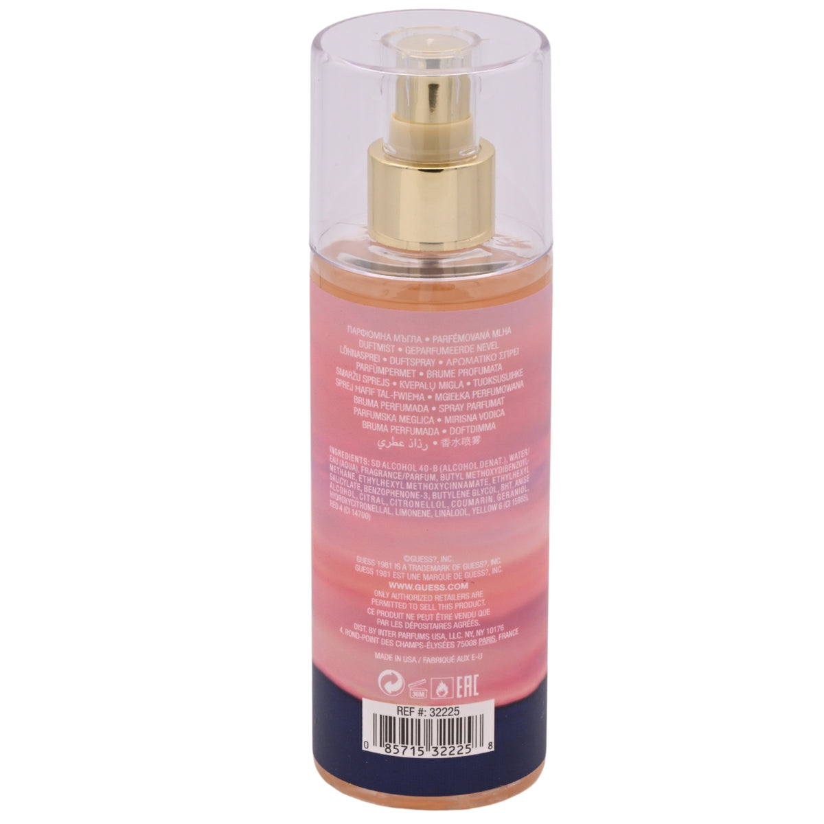 Guess 1981 Los Angeles Fragrance Mist for Women 8.4 fl oz Spray 085715322258