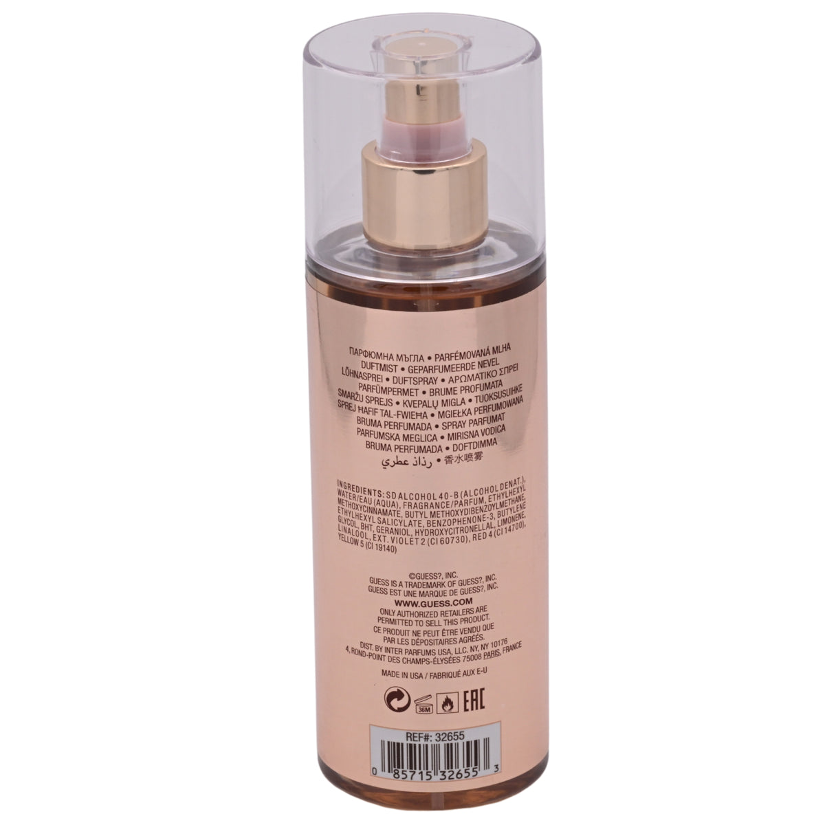 GUESS Bella Vita Rosa Fragrance Mist Spray for Women, 8.4 fl oz (250 ml) 085715326553