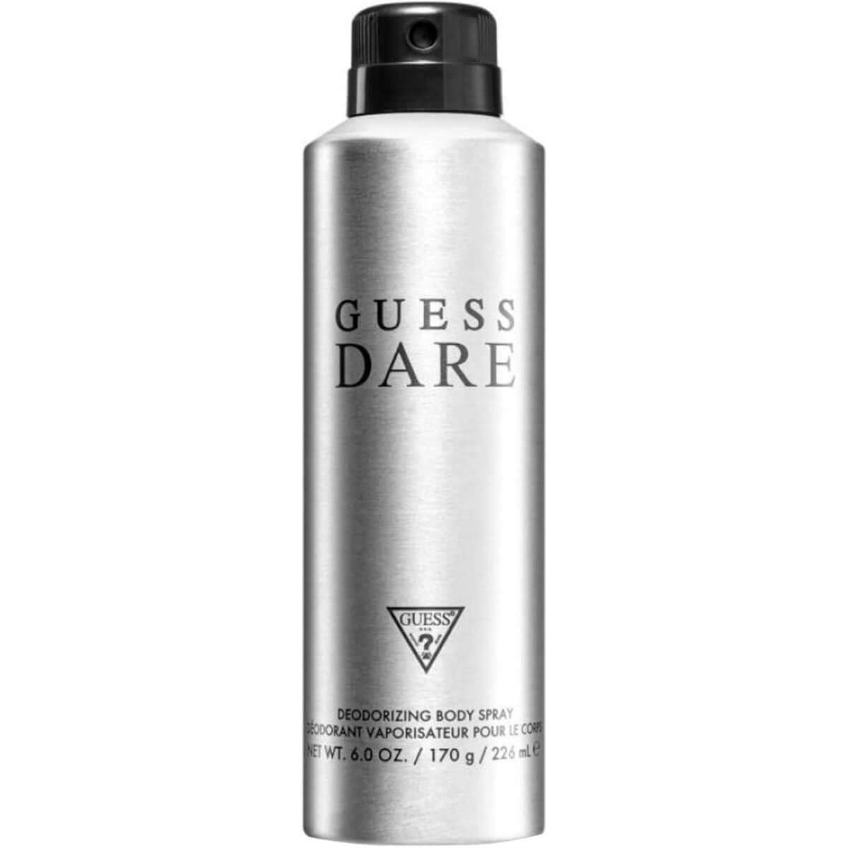 Guess Dare by Guess deodorant body spray for men 6.0 oz New 085715321275