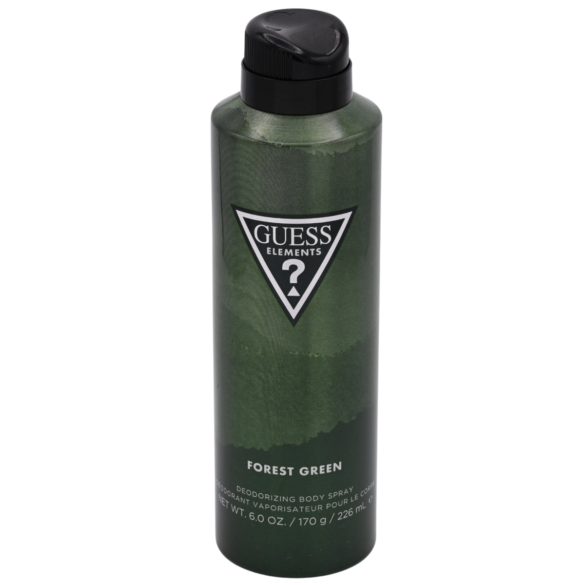 Guess Elements Forest Green Deodorizing Body Spray for Men, 6.0 oz 085715336651