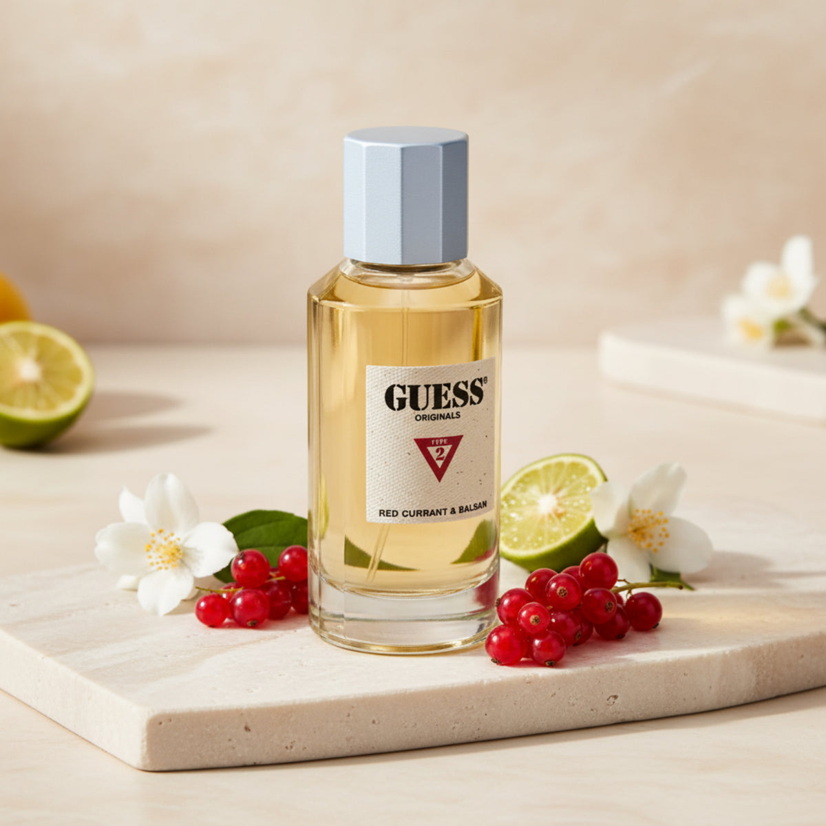 Guess Originals Type 2 Red Currant & Balsam Eau de Parfum Spray for Women 3.4 oz (New in Box) 085715323200
