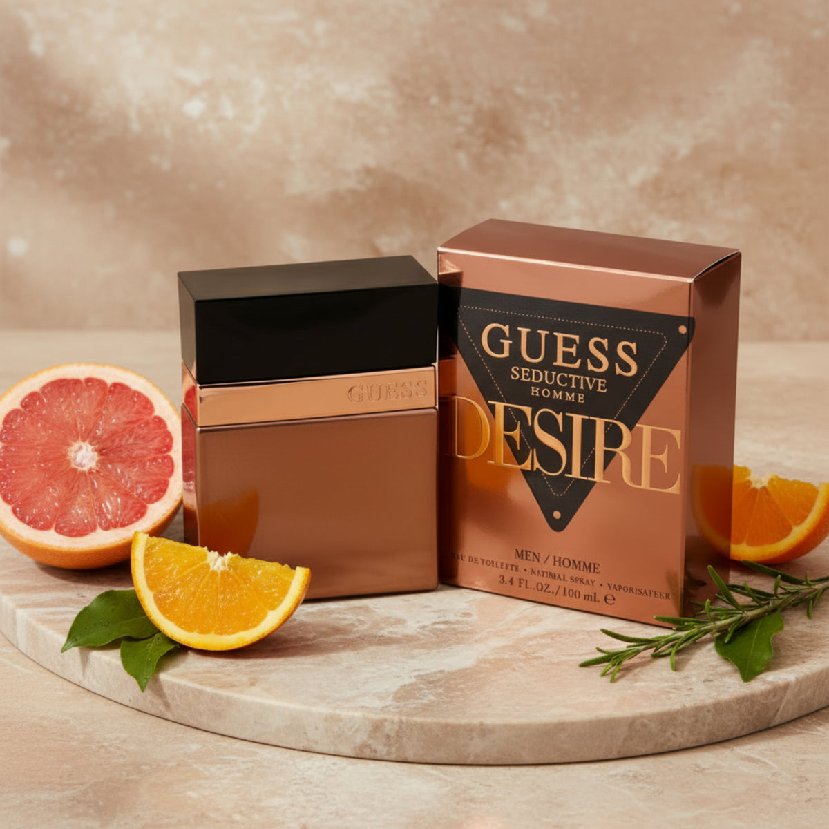 Guess Seductive Desire by Guess for Men Eau de Toilette (EDT) Spray 3.4 oz New in Retail Box 085715331557