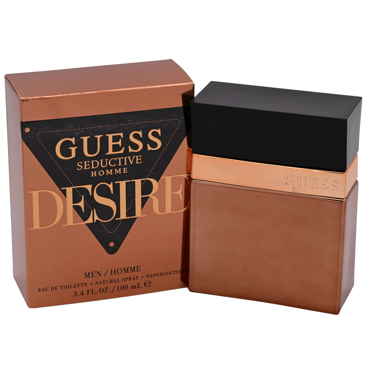 Guess Seductive Desire by Guess for Men Eau de Toilette (EDT) Spray 3.4 oz New in Retail Box 085715331557