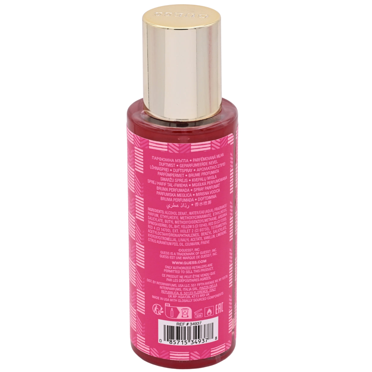 Guess Travel Stories Kyoto Fragrance Mist for Women 8.4 fl oz (Hair & Body Spray) 085715349378