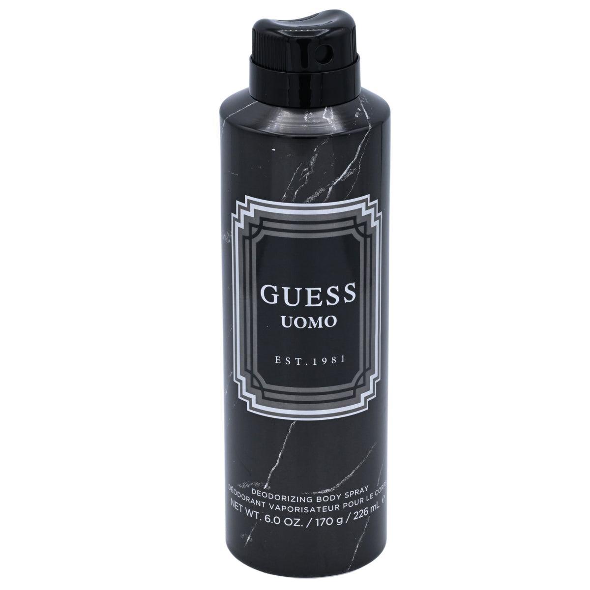 GUESS Uomo Deodorizing Body Spray for Men 6.0 fl oz 085715326638