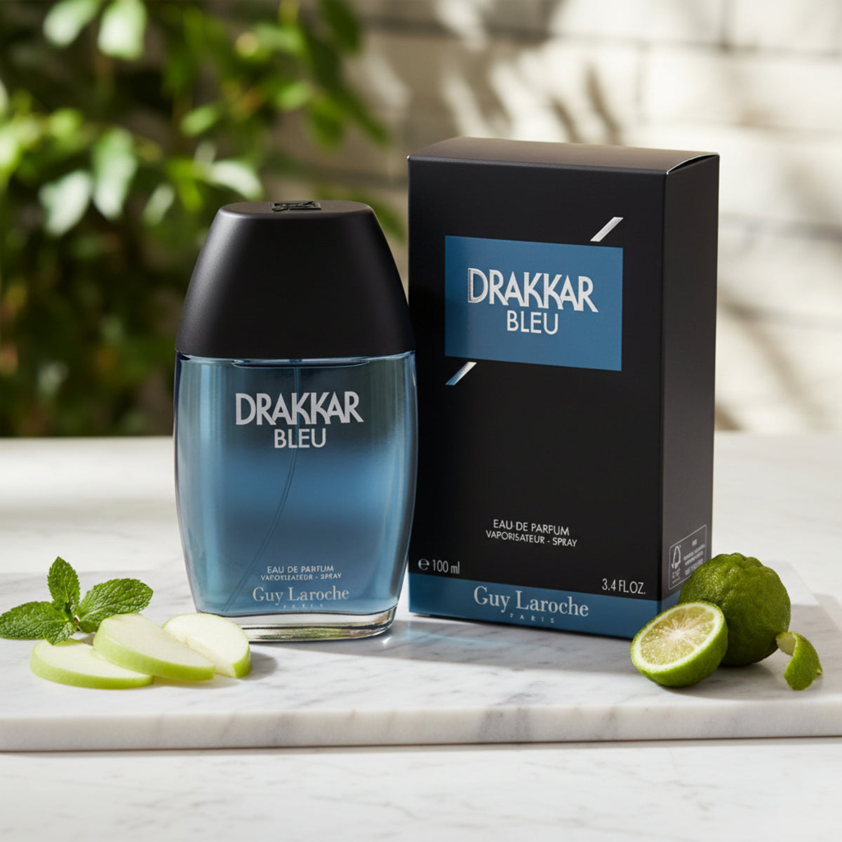 Guy Laroche Drakkar Bleu Eau de Parfum Spray for Men 3.4 oz (100 ml) New Retail Box 3614274309072