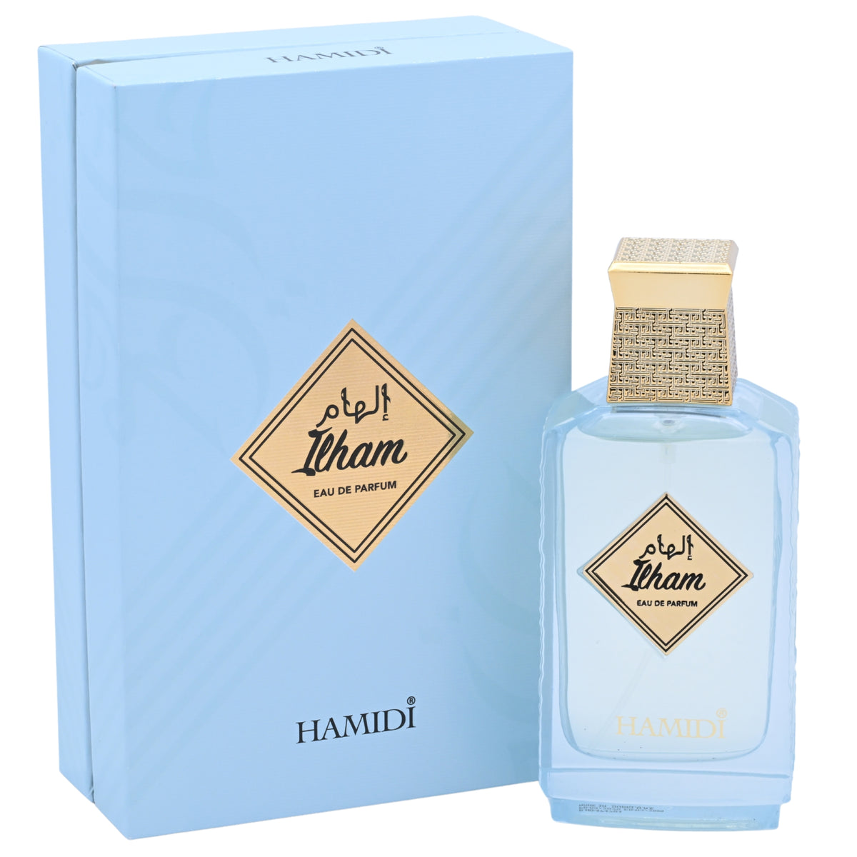 Hamidi Ilham Eau de Parfum (EDP) Spray for Men 3.4 oz (100ml) - Hamidi 6295199800775