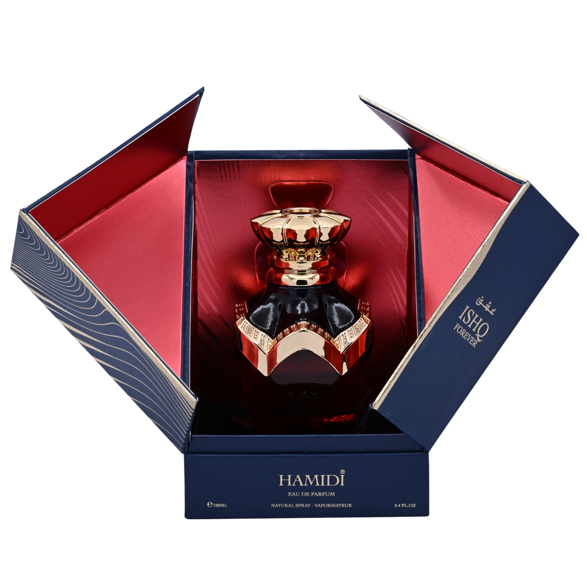 Hamidi Ishq Forever Eau de Parfum Spray for Women 3.4 oz (100 ml) New Retail Box 6294015199178