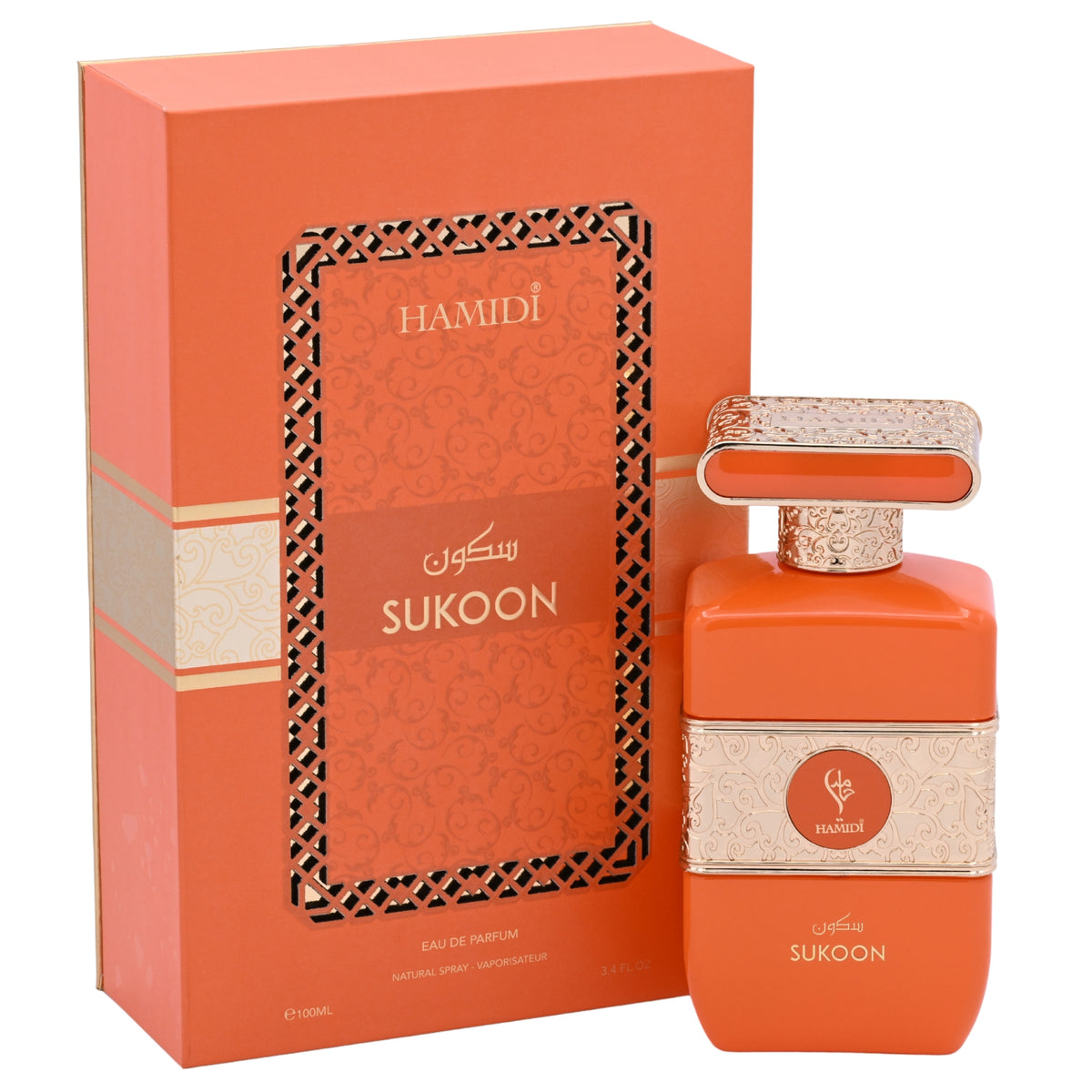 Hamidi Sukoon Eau de Parfum (EDP) Spray for Women 3.4 oz (100 ml) - New Retail Box 6294015199130