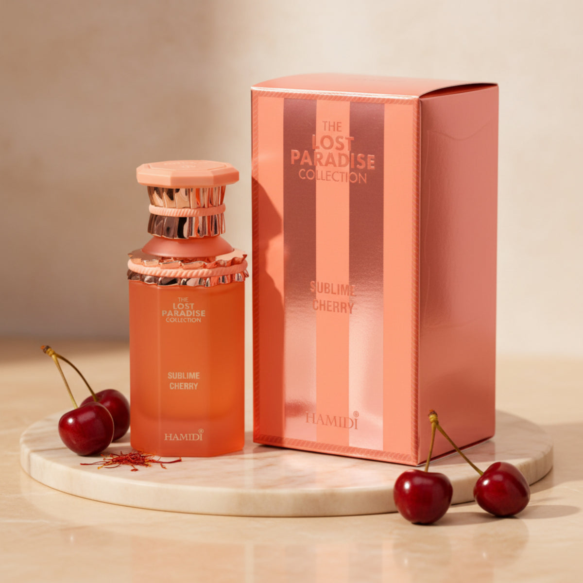 Hamidi The Lost Paradise Sublime Cherry Eau de Parfum Spray for Women 3.4 fl oz (100 ml) New Retail Box 6294015180527