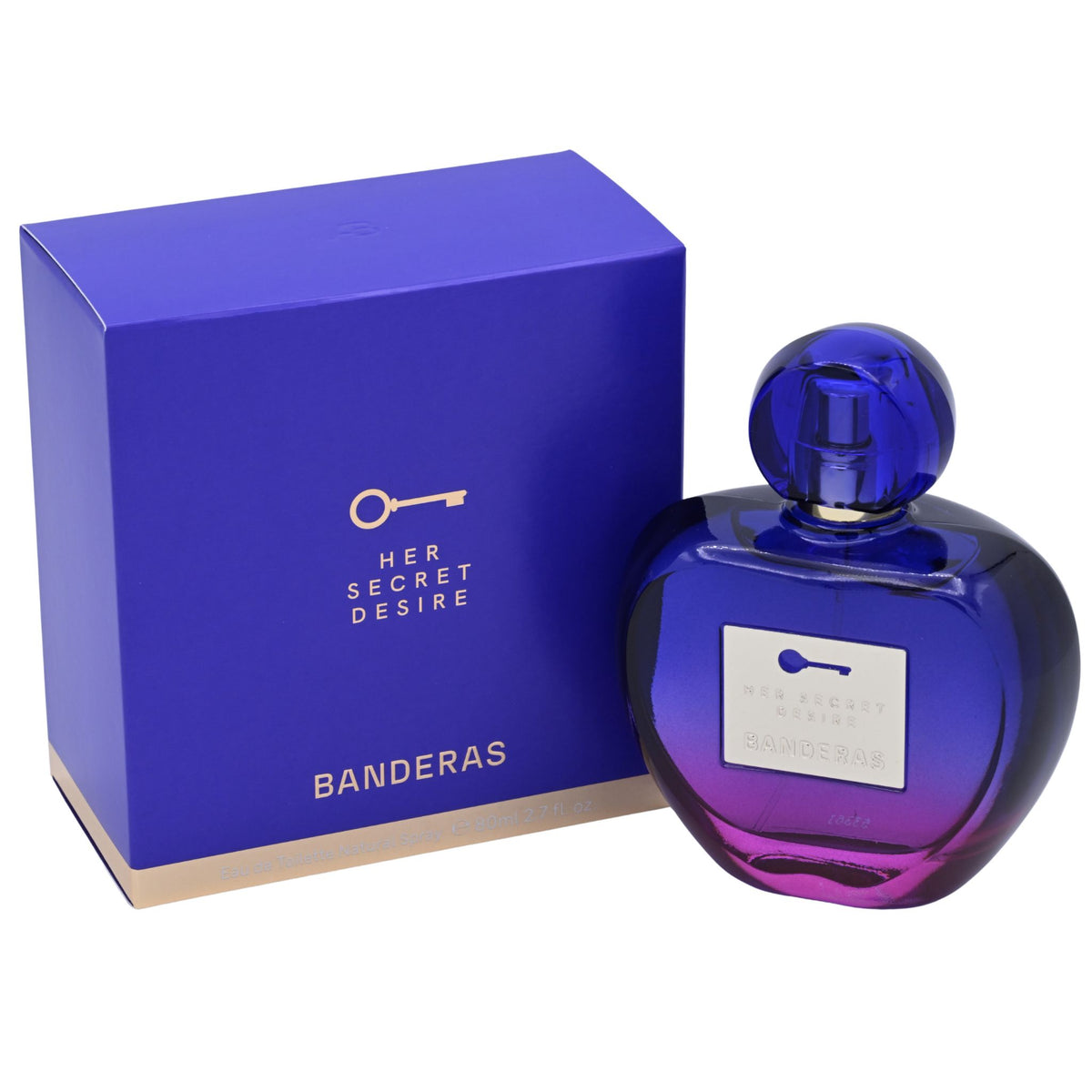 Her Secret Desire by Antonio Banderas for women EDT 2.7 oz New In Box 8411061944653