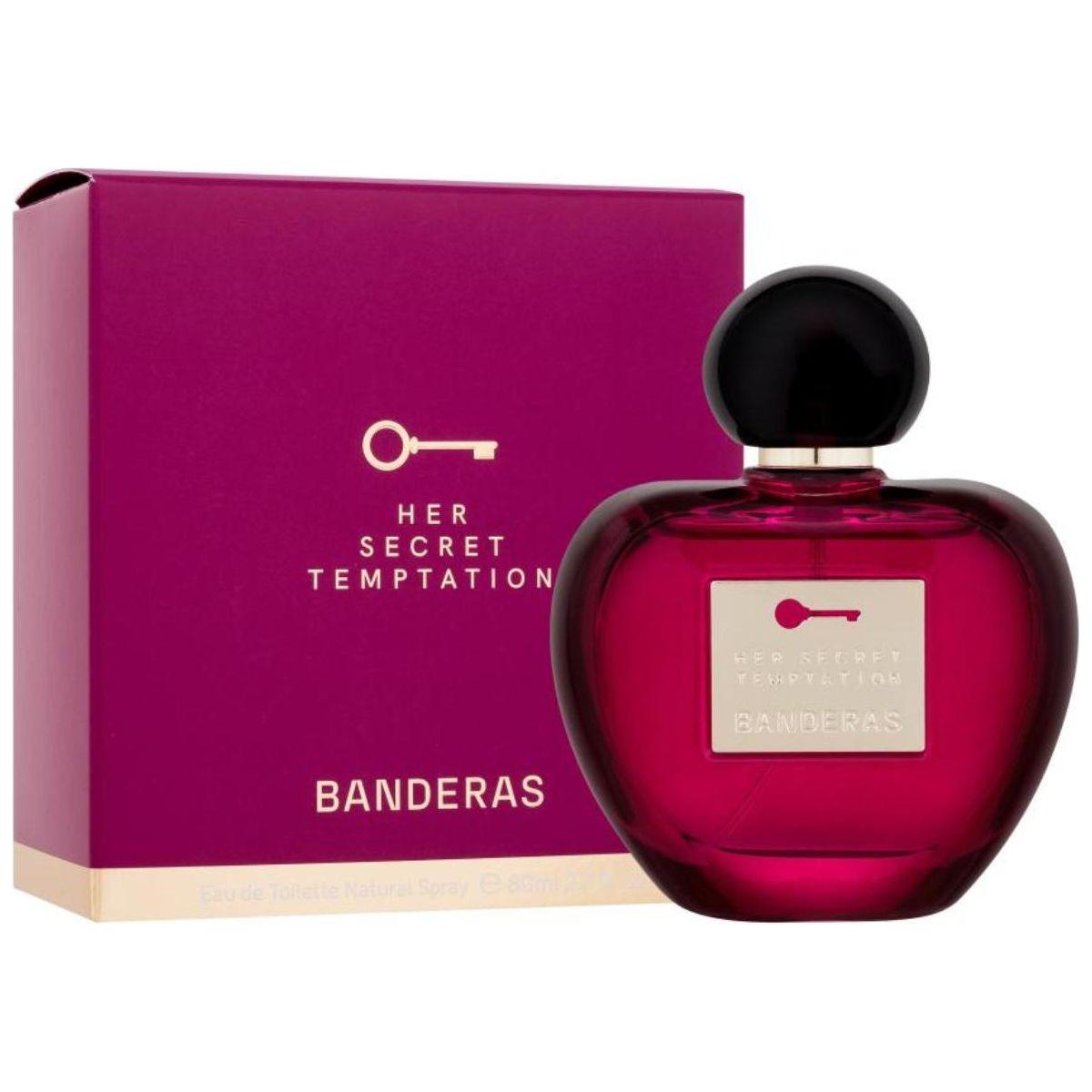 Her Secret Temptation by Antonio Banderas for her EDT 2.7 oz New in Box 8411061080719