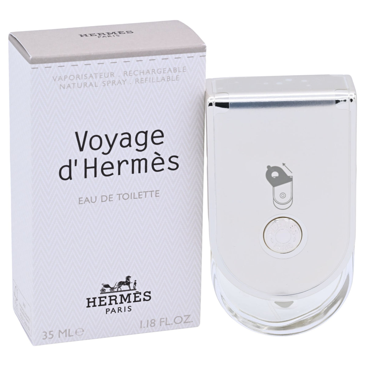 Hermes Voyage d'Hermès Eau de Toilette Spray Unisex 1.18 oz New Retail Box 3346130012696