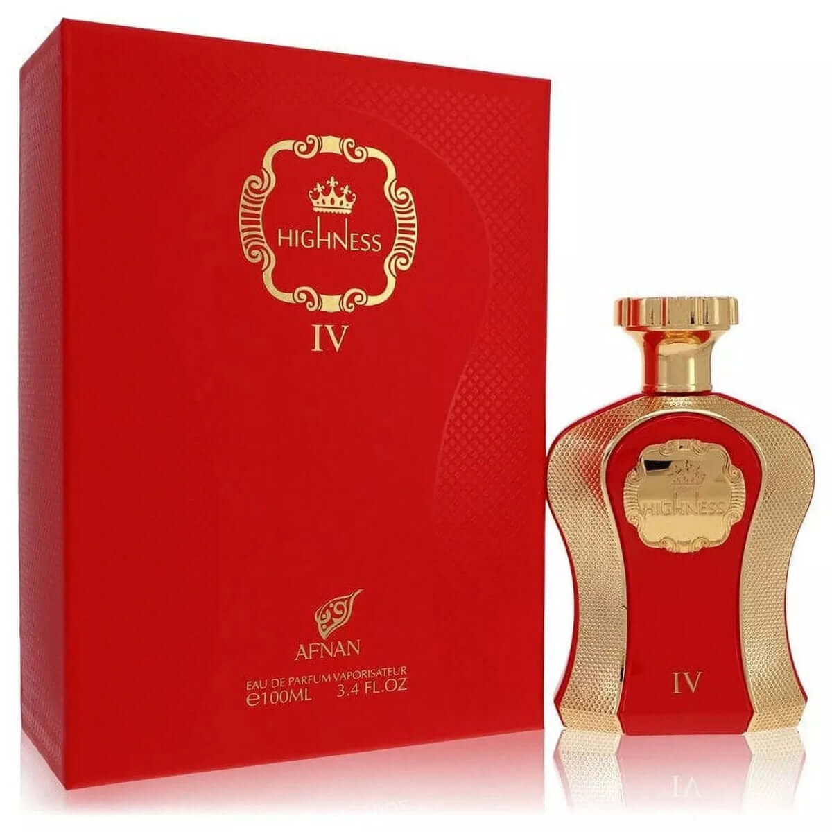Highness IV Red by Afnan perfume for women EDP 3.3 / 3.4 oz New in Box 6290171002239