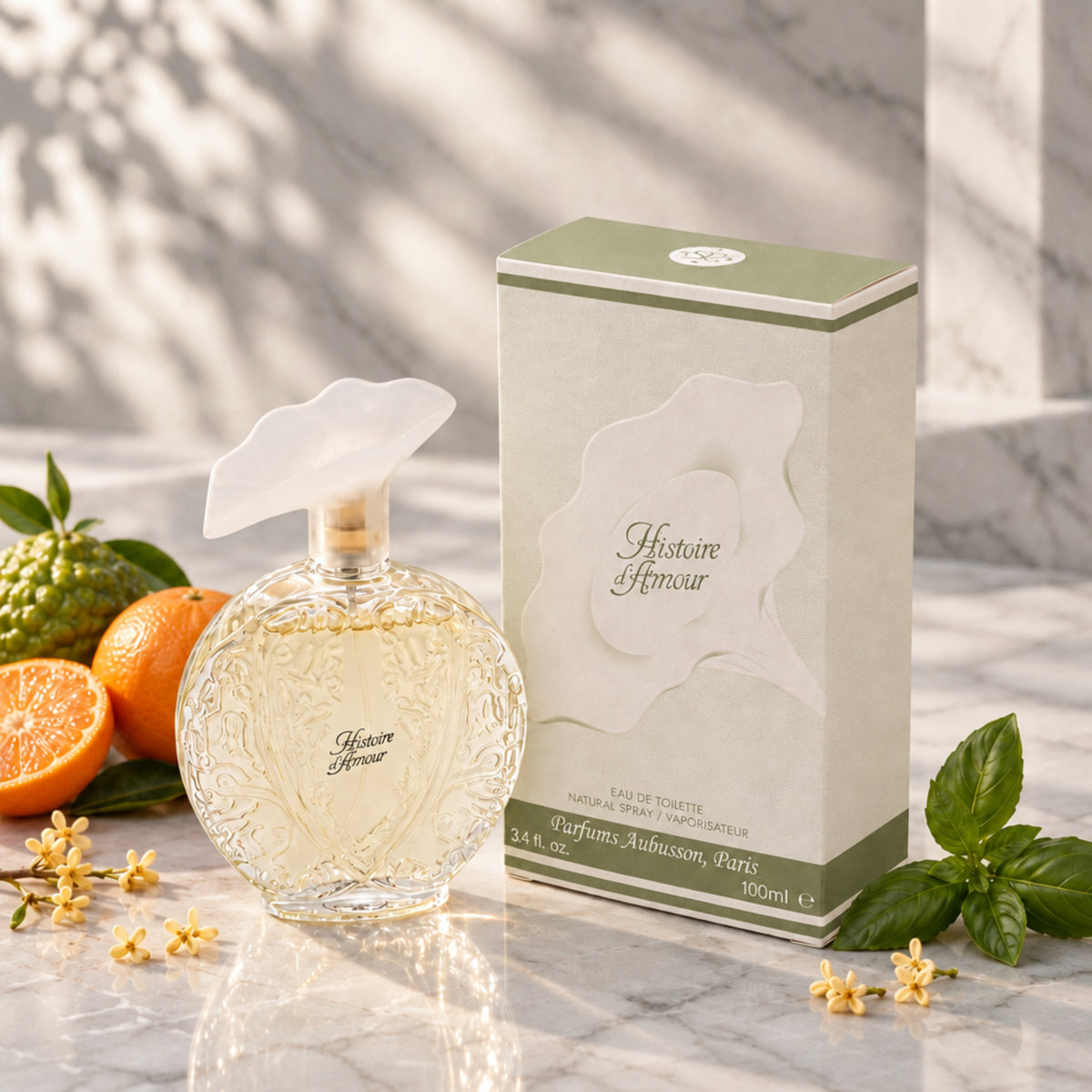 HISTOIRE D AMOUR Aubusson edt 3.3/ 3.4 oz for Women Perfume New in Box 899219002840