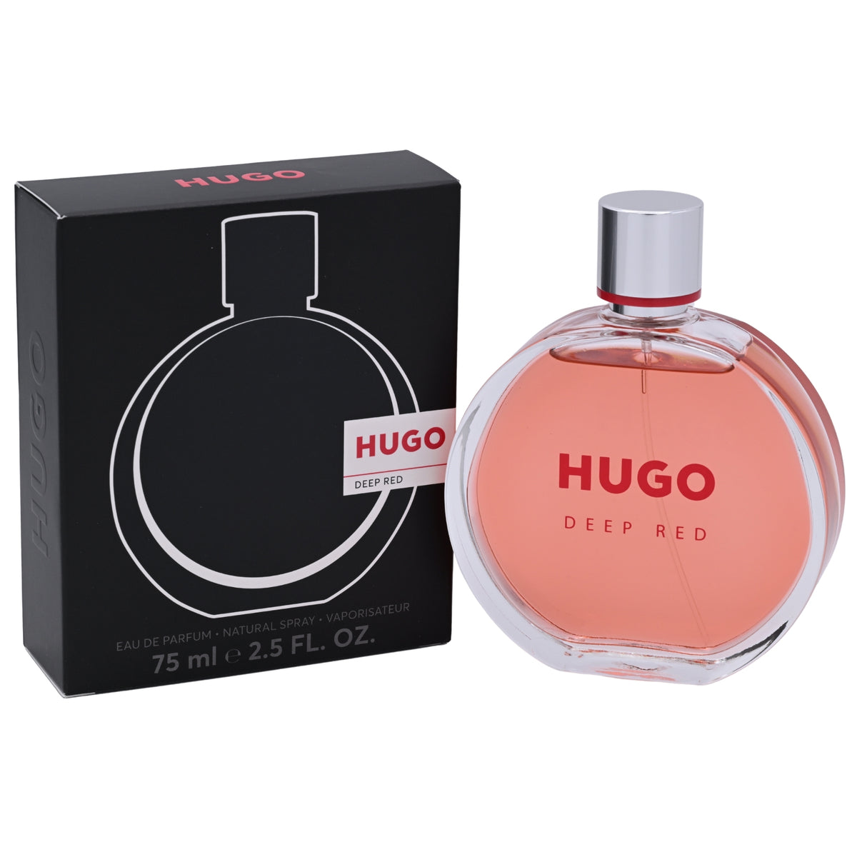 Hugo Boss Deep Red EDP Spray Women 2.5 oz 75ml New Box 3616306721722