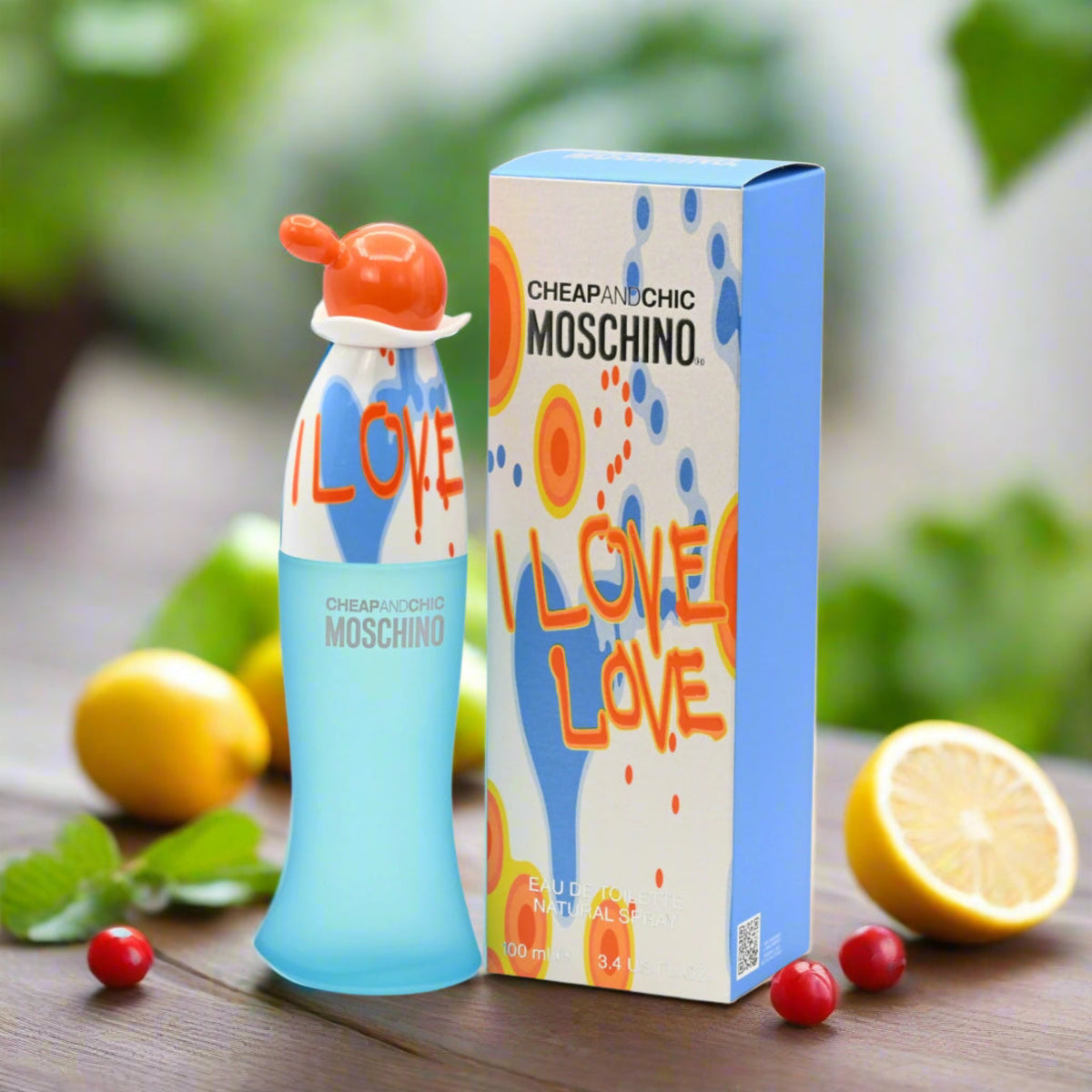 I Love Love Perfume by Moschino 3.4 oz edt for Women New in Box Sealed 8011003991457