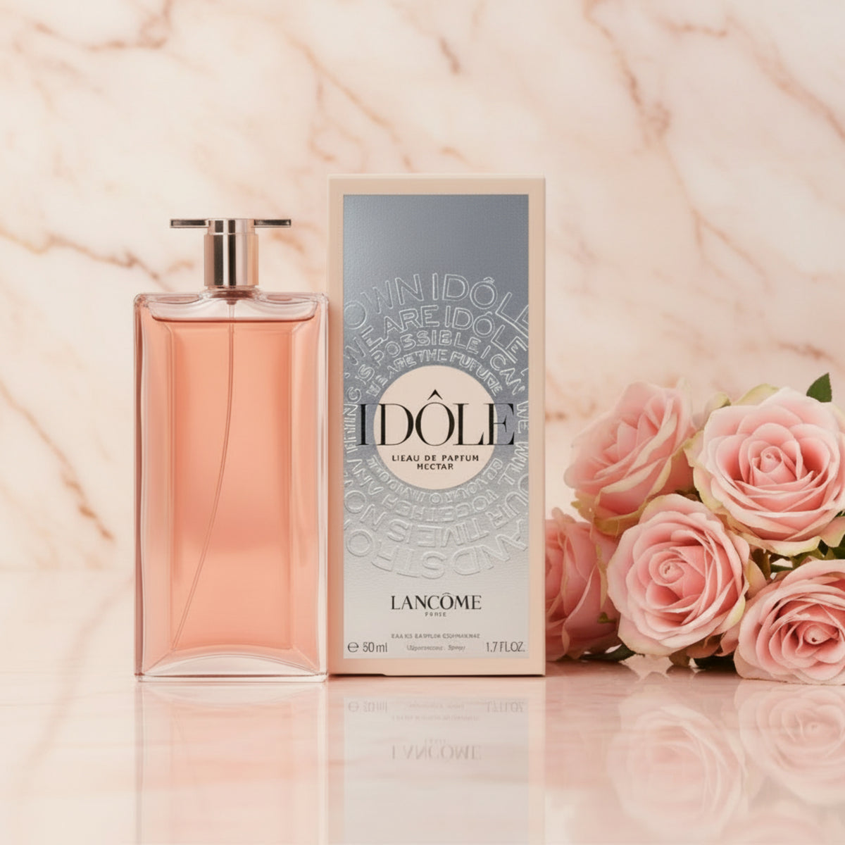 Idole Nectar by Lancome perfume for her EDP lumineuse 1.7 oz New in Box 3614273749459
