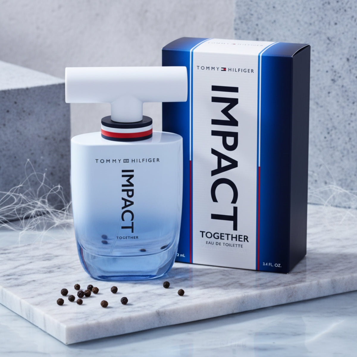 Impact Together by Tommy Hilfiger cologne for men EDT 3.3 / 3.4 oz New in Box 7640496671211