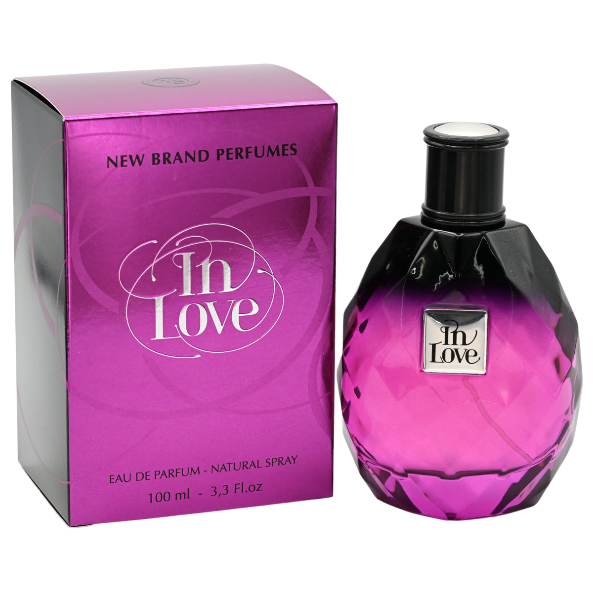 In Love by New Brand Perfumes for women EDP 3.3 /3.4 oz New In Box 5425017734468