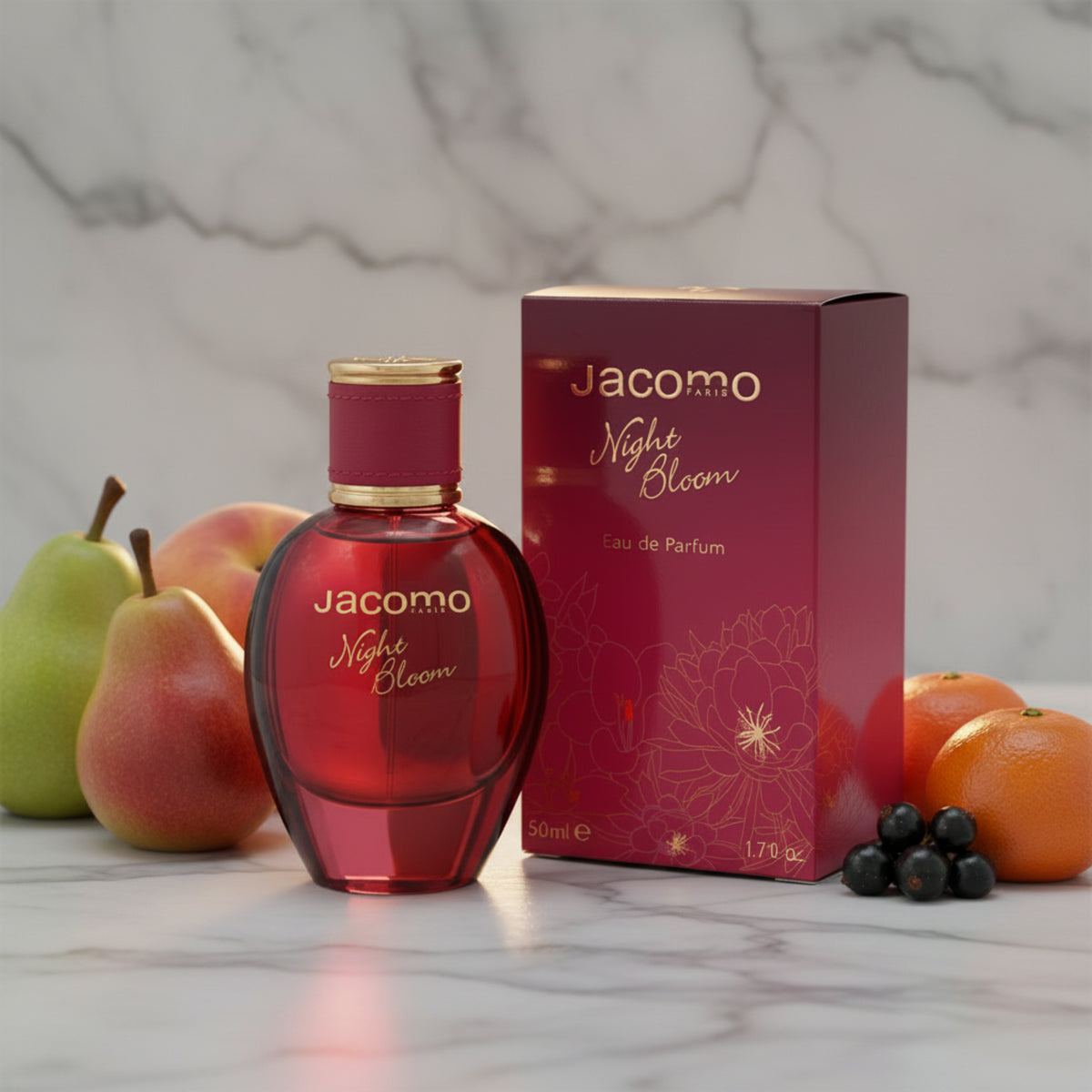 Jacomo Night Bloom EDP Spray Women 1.7 oz 50ml New Box 3392865241160