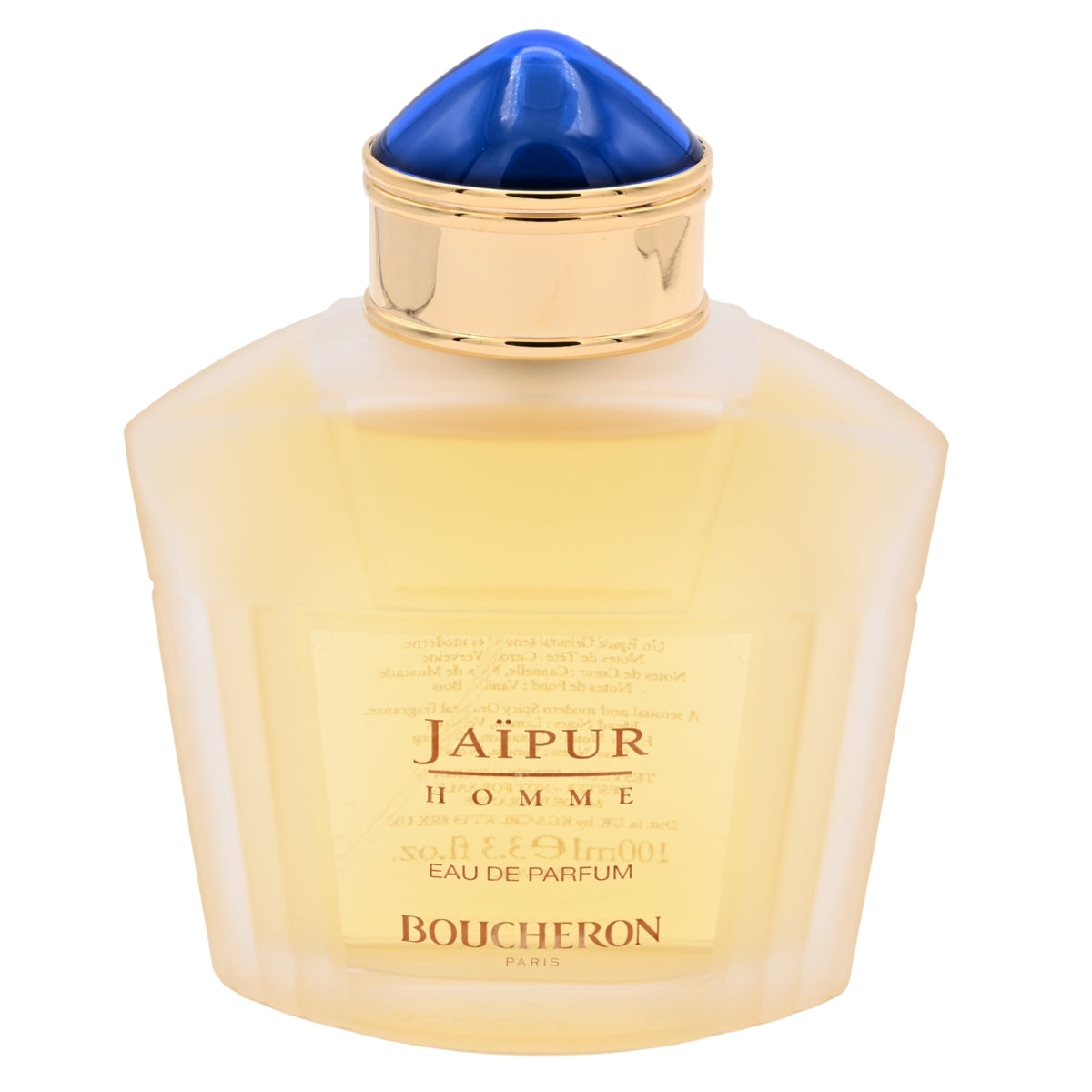 JAIPUR Pour Homme by Boucheron Cologne for Men EDP 3.3 / 3.4 oz New Tester 3386460036542