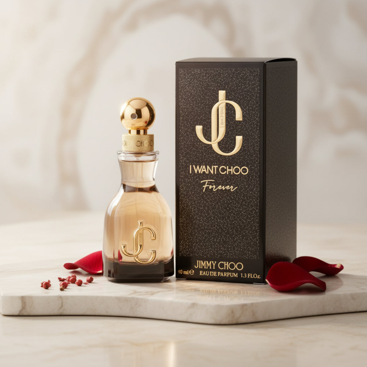 Jimmy Choo I Want Choo Forever Eau de Parfum Spray for Women 1.3 fl oz (40 ml) NIB 3386460129893