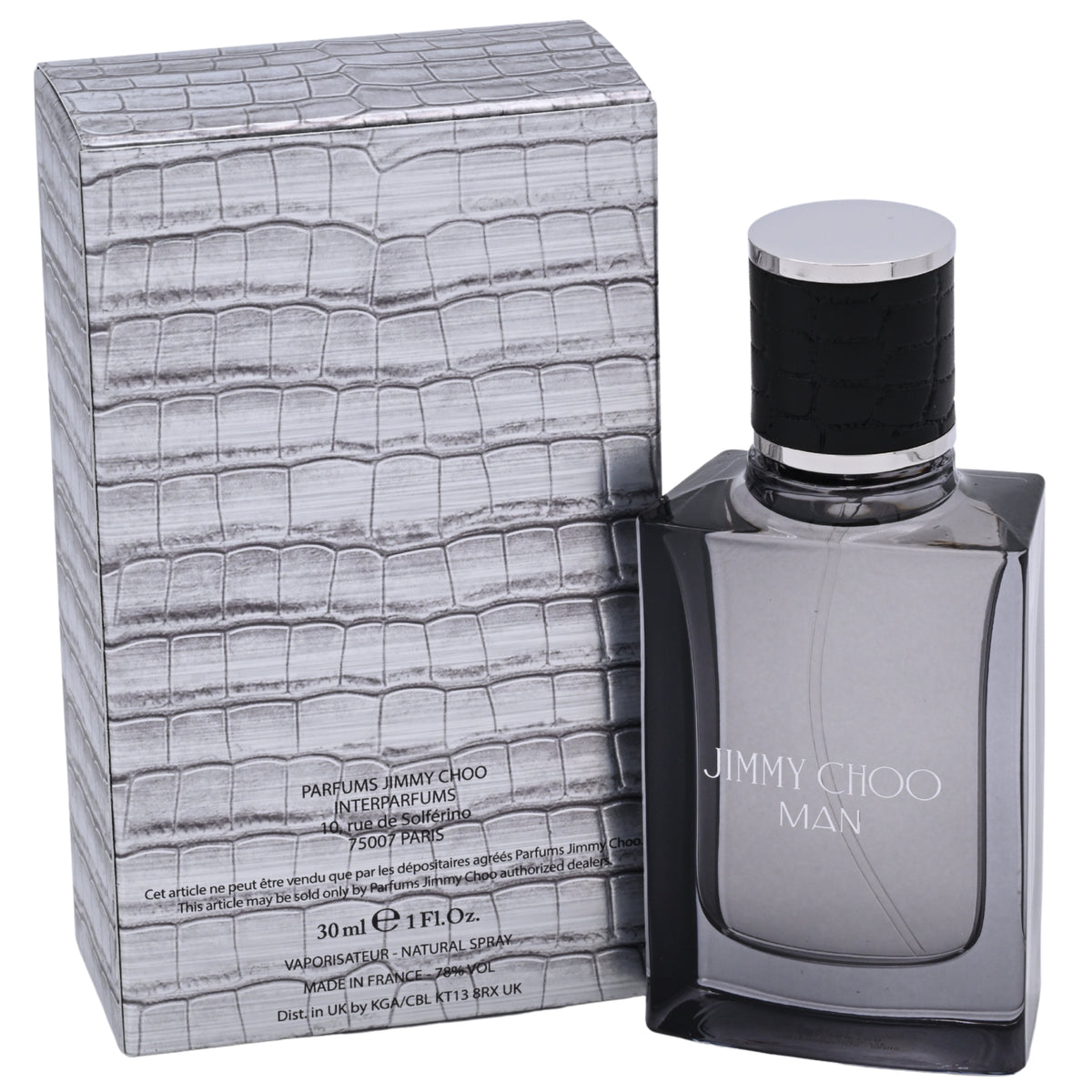 Jimmy Choo Man Eau de Toilette Spray for Men 1.0 fl oz (30 ml) by Jimmy Choo 3386460064132
