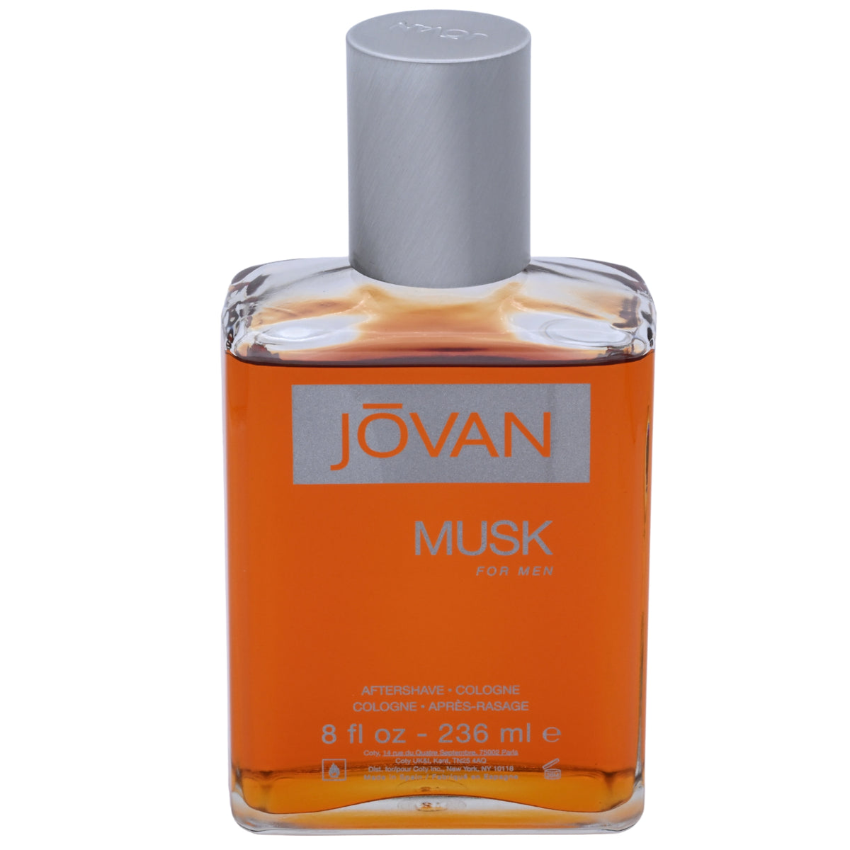 Jovan Musk by Coty after shave for men 8 / 8.0 oz New in Box 035017009104