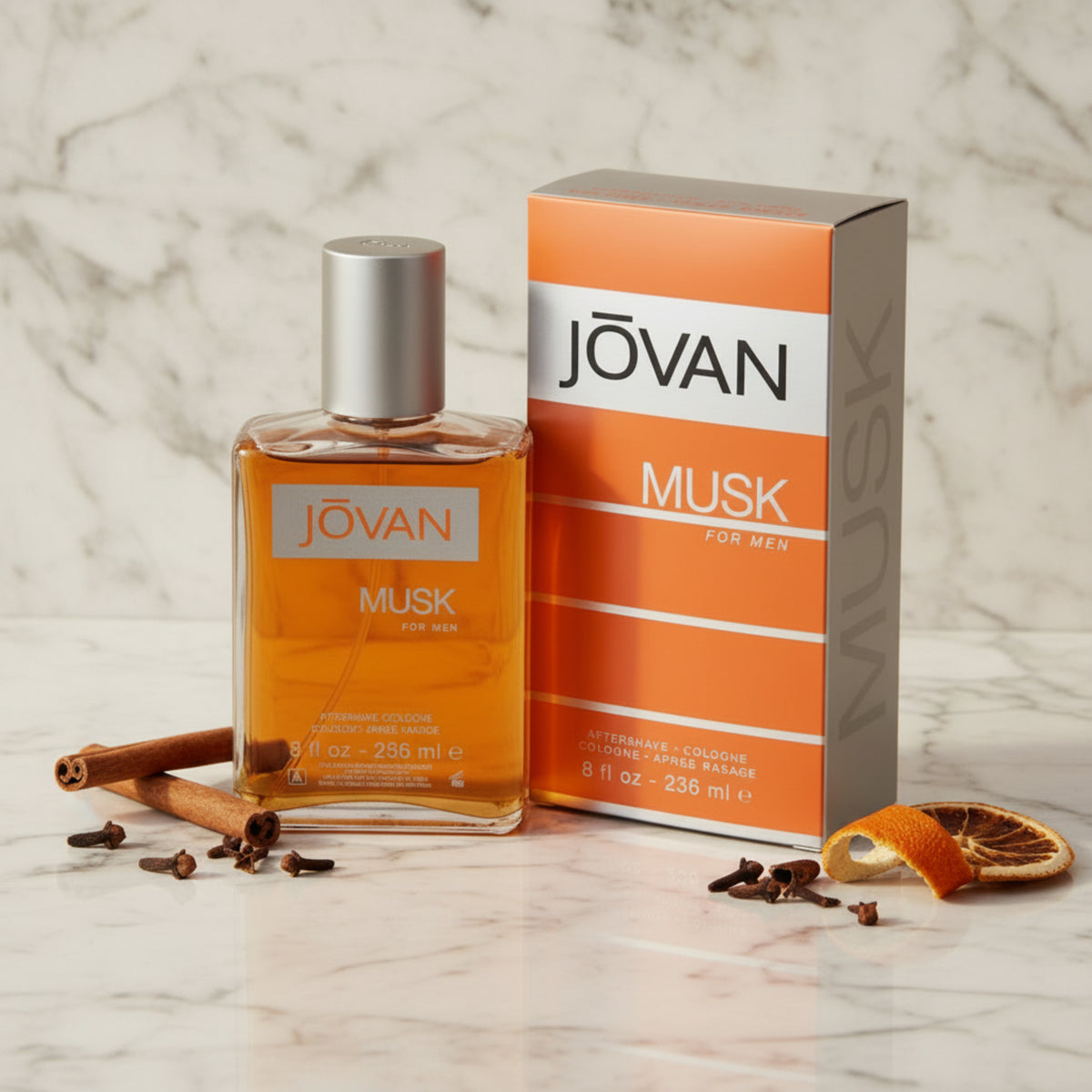 Jovan Musk by Coty after shave for men 8 / 8.0 oz New in Box 035017009104