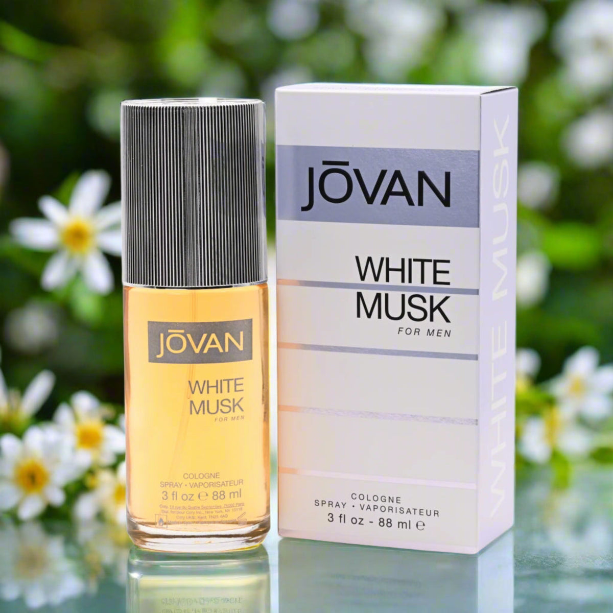 Jovan Musk White by Coty 3.0 oz Cologne Spray for Men New in Box 035017008145