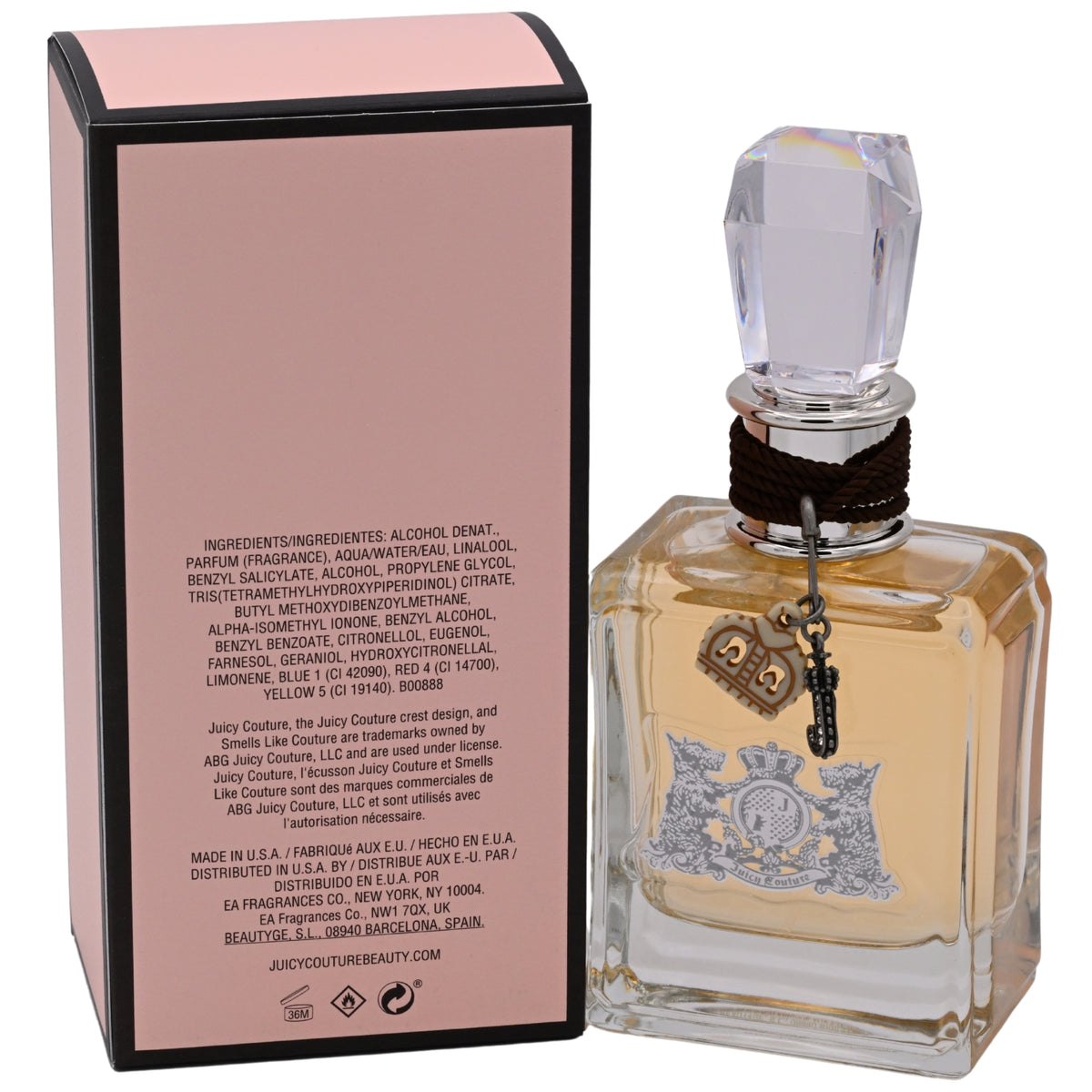 JUICY COUTURE Perfume 3.4 oz edp New in Box Sealed 098691036491