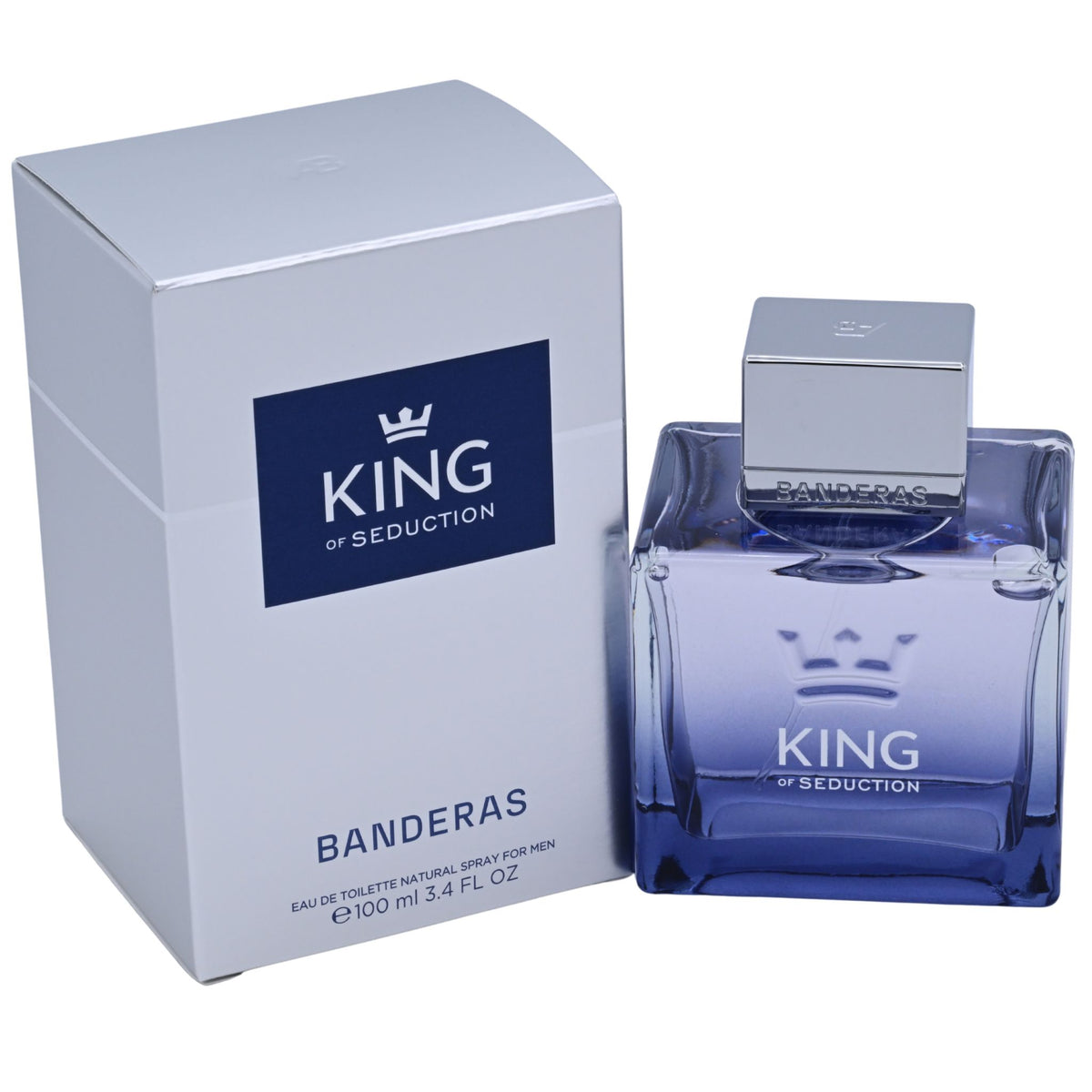 King of Seduction by Antonio Banderas 3.4 oz 3.3 for Men edt New In Box 8411061784273