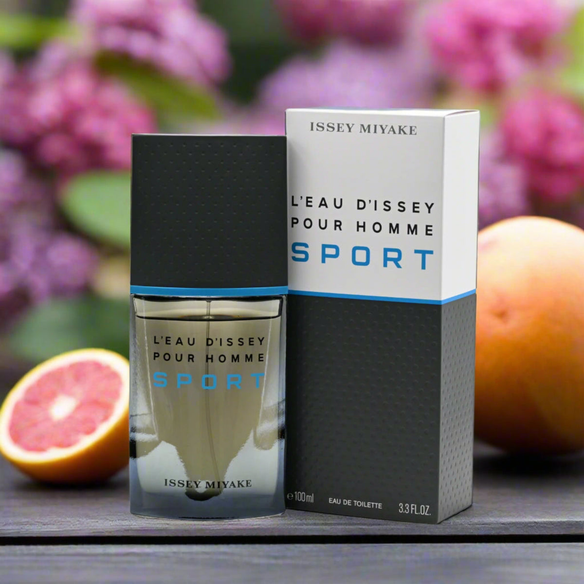 L'EAU D'ISSEY POUR HOMME SPORT Issey Miyake 3.3 / 3.4 oz edt Men NEW IN BOX 3423474867158