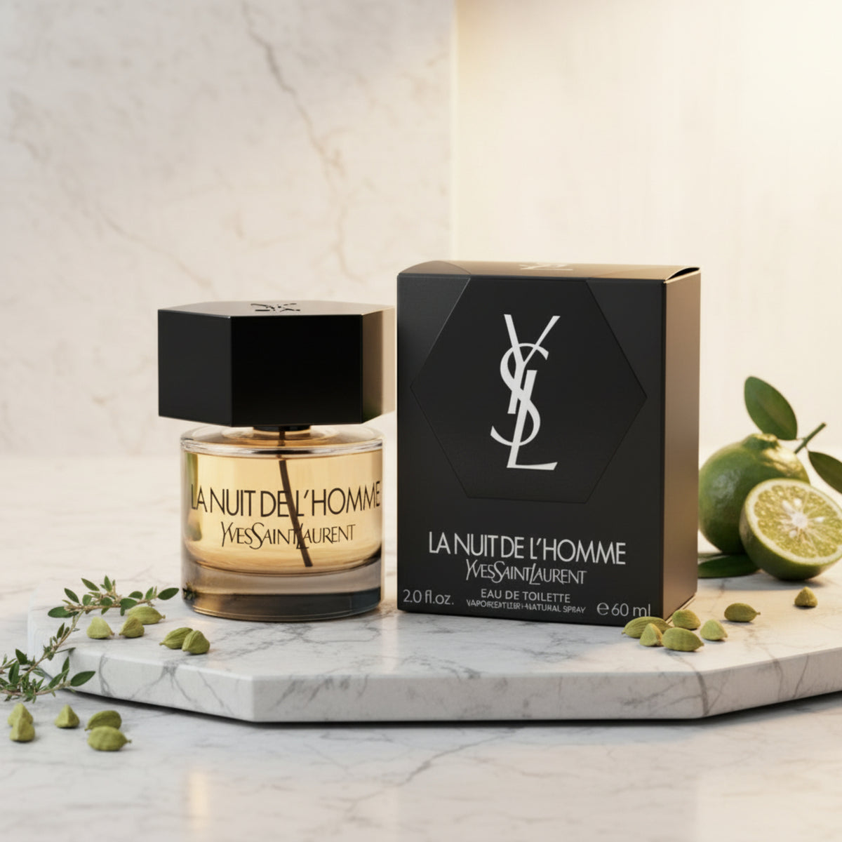 La Nuit De L'Homme by Yves Saint Laurent cologne EDT 2.0 oz New in Box 3365440375055