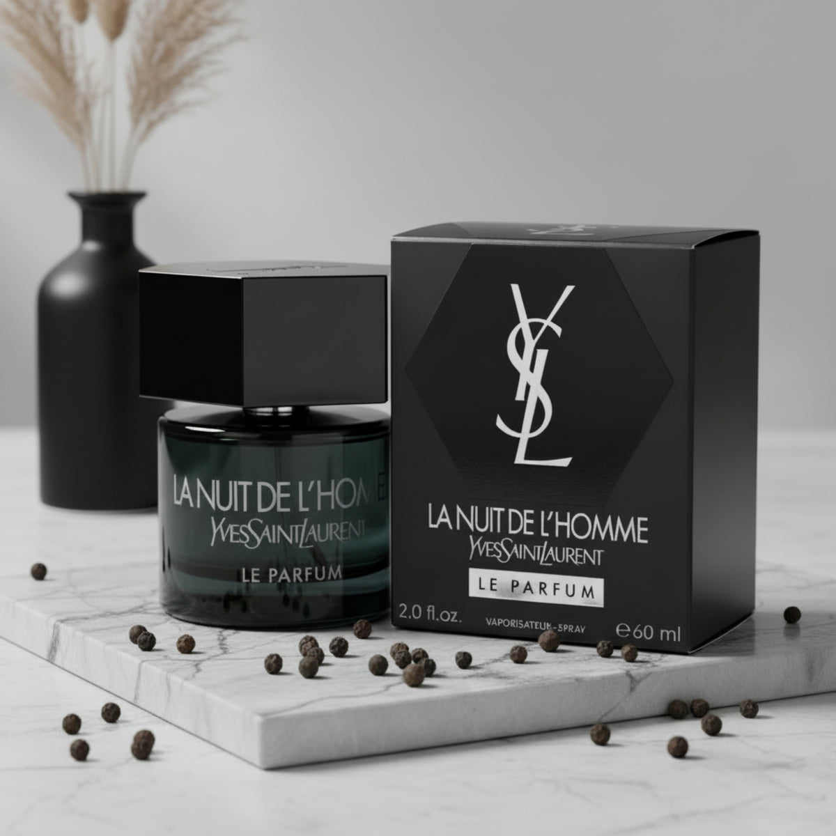 La Nuit de L'Homme Le Parfum by Yves Saint Laurent EDP 2.0 oz New in Box 3365440621015