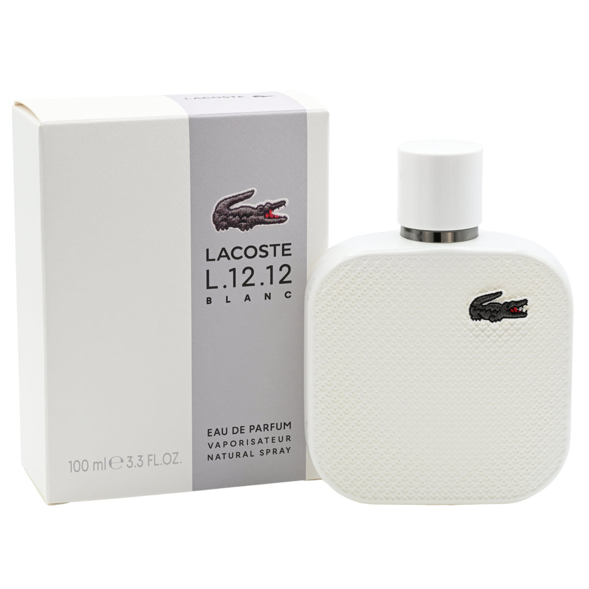 Lacoste L.12.12 Blanc by Lacoste cologne for him EDP 3.3 / 3.4 oz New in Box 3386460149129