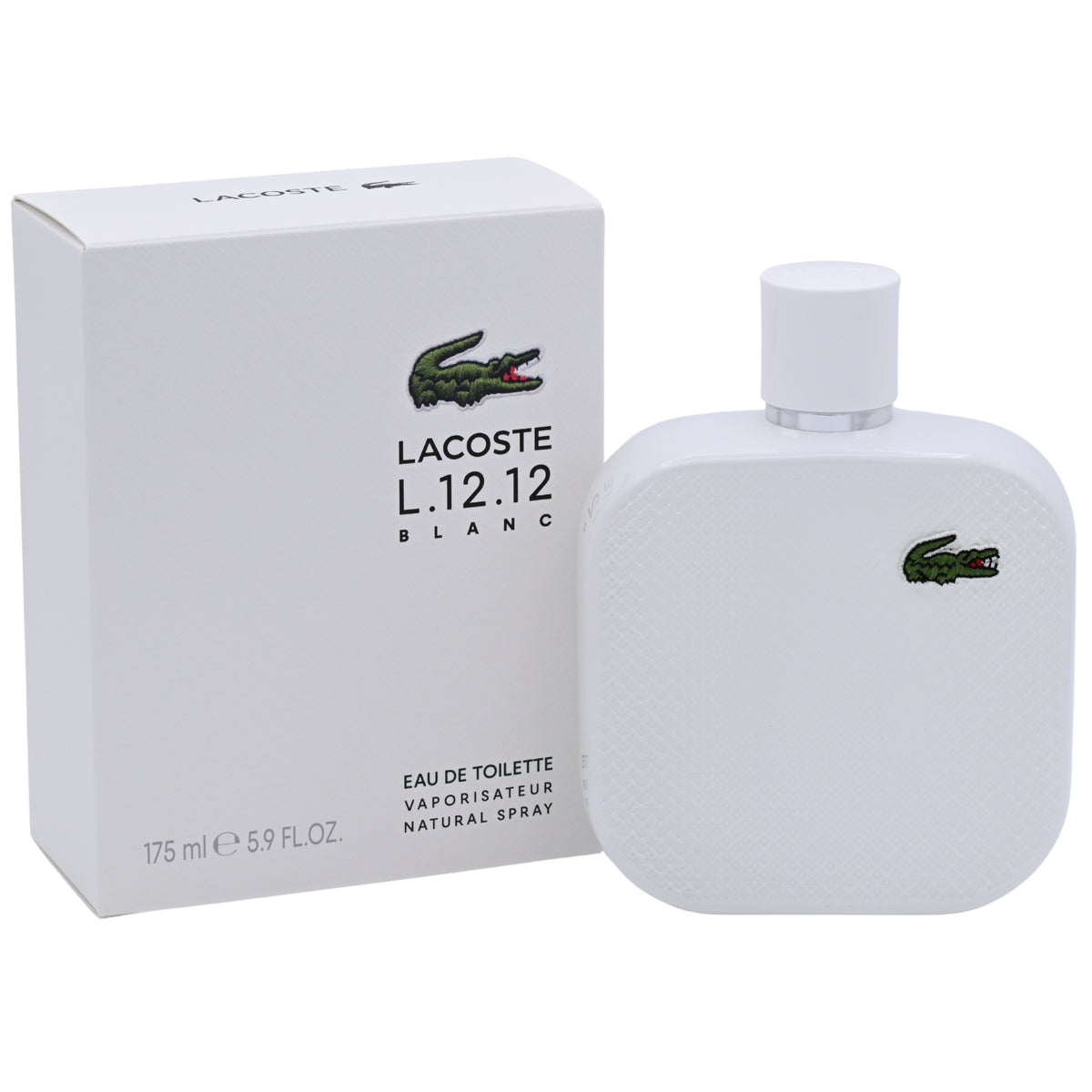 Lacoste L.12.12 Blanc by Lacoste cologne for men EDT 5.9 oz New in Box 737052896045