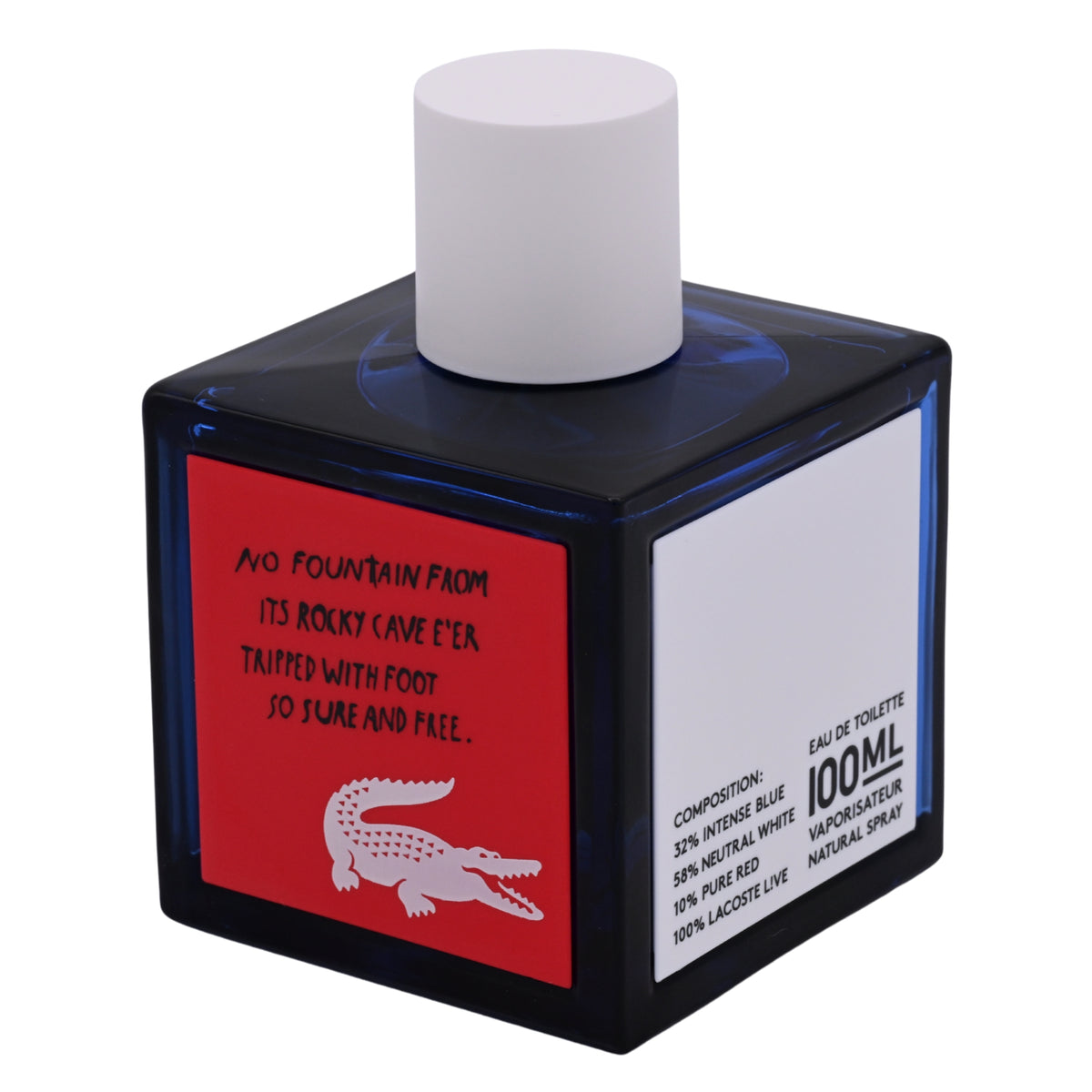 LACOSTE L!VE MALE LIMITED EDITION cologne for Men 3.3 oz 3.4 EDT NEW TESTER 737052989044