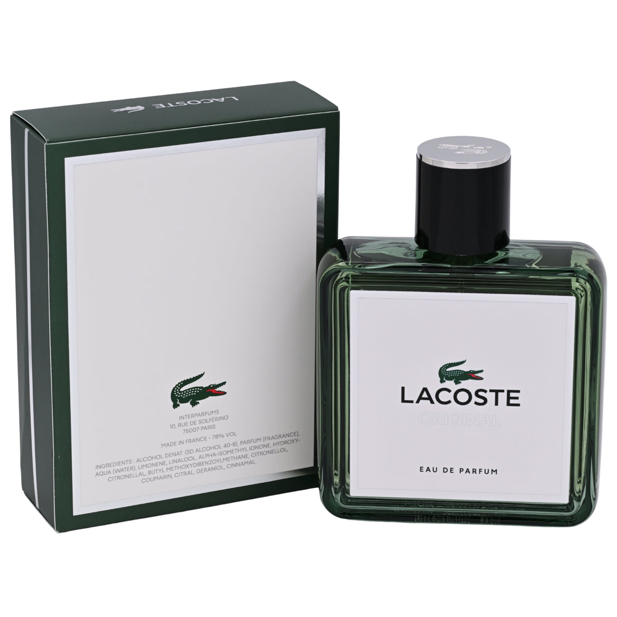 Lacoste Original Eau de Parfum Spray for Men 3.4 oz (100 ml) by Lacoste 3386460149969