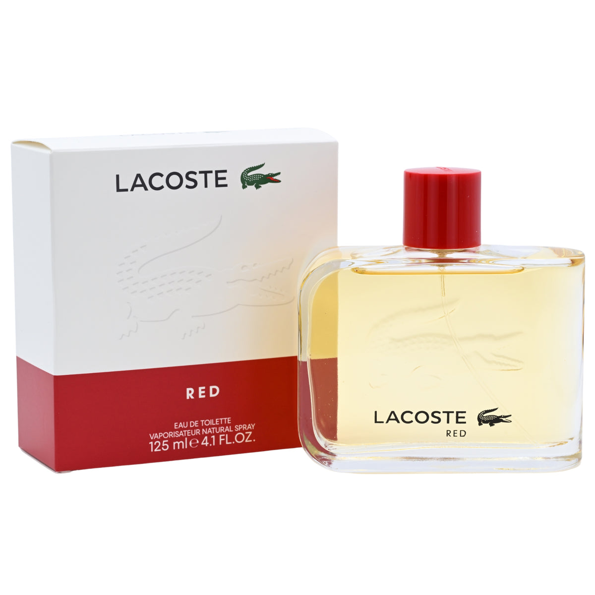 Lacoste Style In Play Red by Lacoste EDT Cologne for Men 4.2 oz New In Box 3616302931781