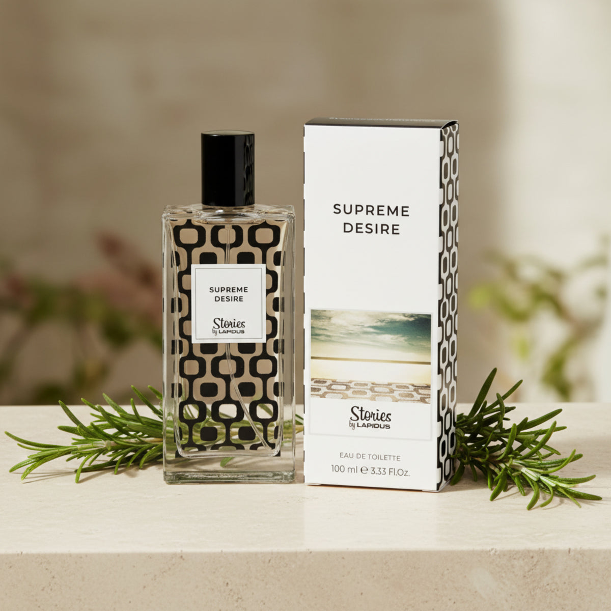 Lapidus Stories Supreme Desire EDT Spray Women 3.33 oz 100ml New Box 3355992009324