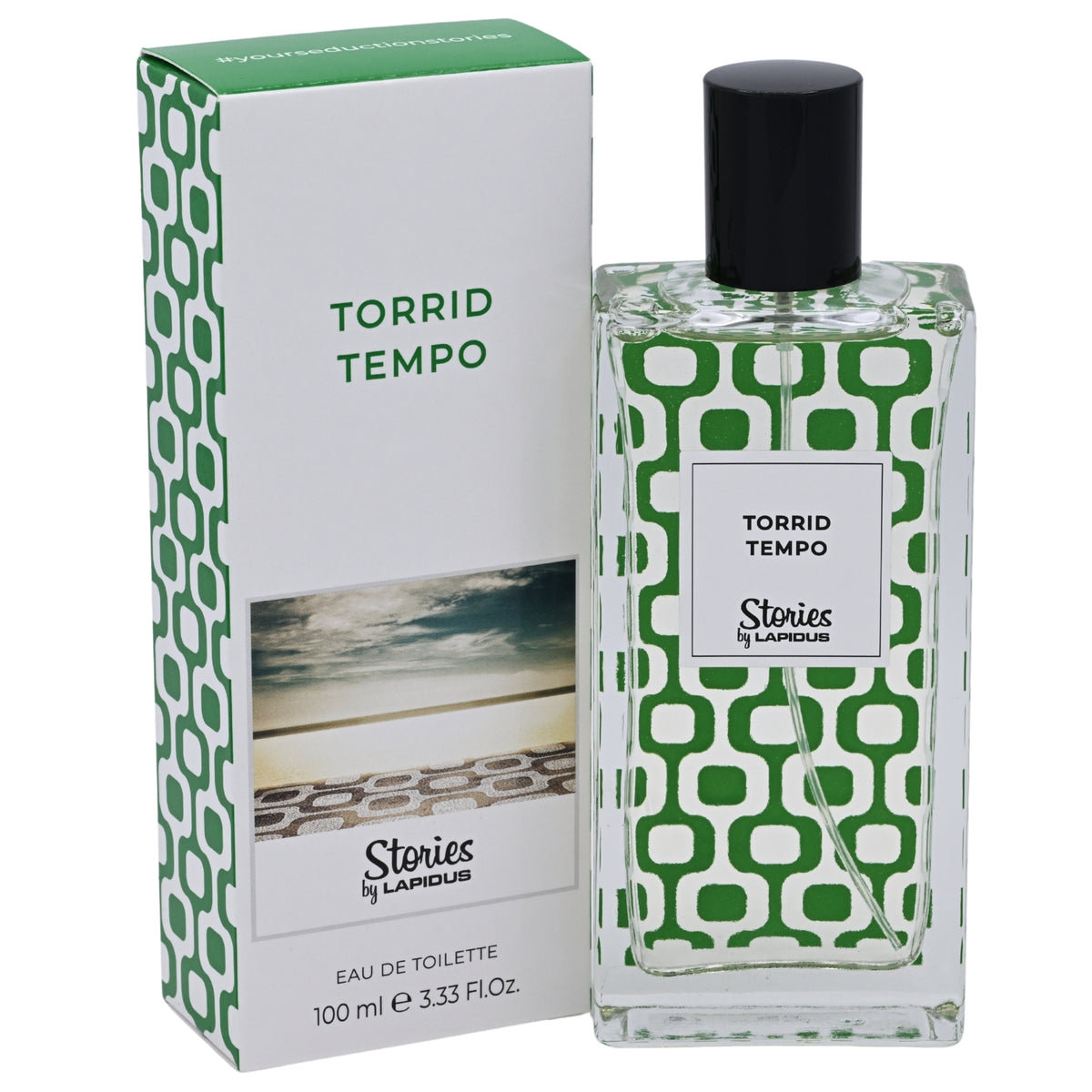 Lapidus Ted Stories EDT Spray Men 3.33 oz 100ml 3355992009157